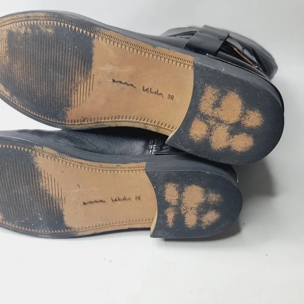 Zara girl leather